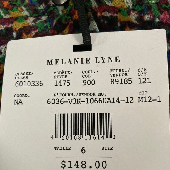 MELANIE LYNE: Tweed Print Tunic Blouse - multi - Picture 5 of 6